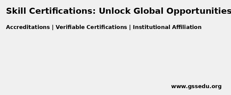 The Power of Skill Certifications